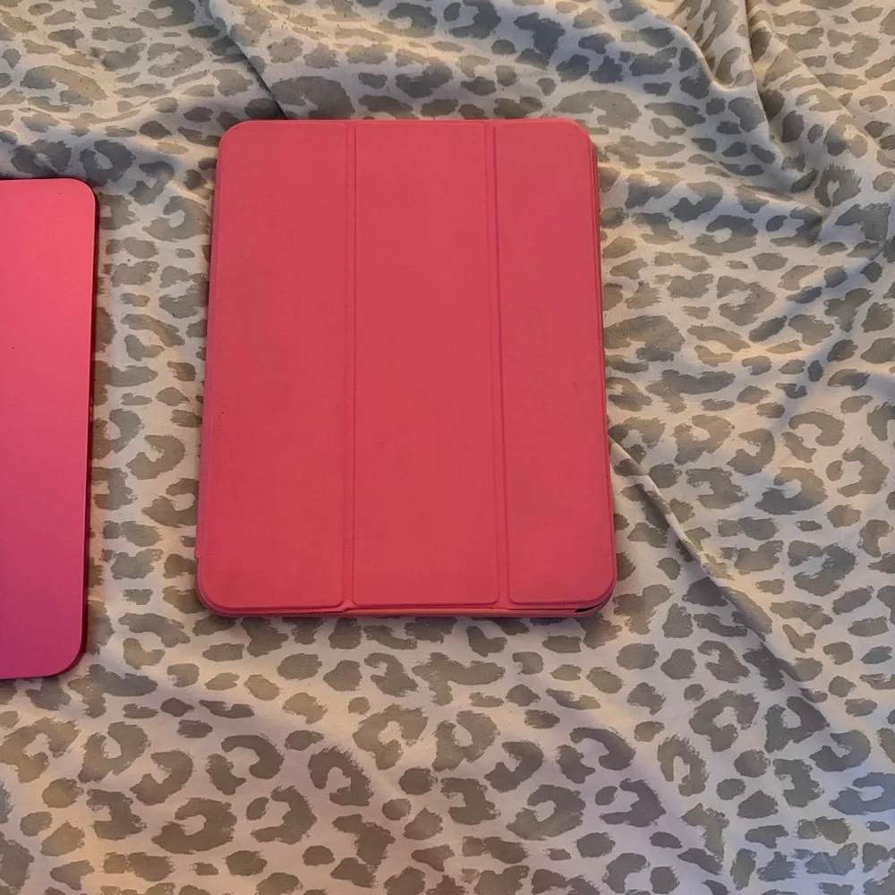 Apple iPad in Vibrant Pink with Case
